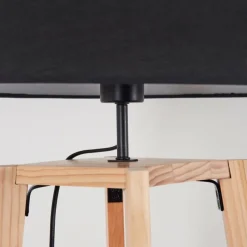 Lampes En Tissu-hofstein Bassagoda Lampadaire Écru, 1 lumière