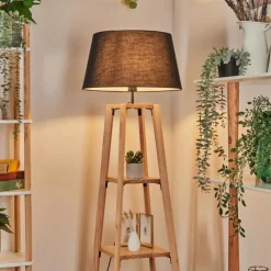 Lampes En Tissu-hofstein Bassagoda Lampadaire Écru, 1 lumière