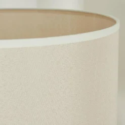 Lampes En Tissu-hofstein Bassagoda Lampadaire Écru, 1 lumière