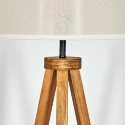 Lampes En Tissu-hofstein Bassagoda Lampadaire Écru, 1 lumière