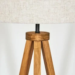 Lampes En Tissu-hofstein Bassagoda Lampadaire Écru, 1 lumière