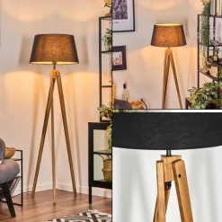 Lampes En Tissu-hofstein Bassagoda Lampadaire Écru, 1 lumière