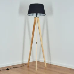 Lampes En Tissu-hofstein Bassagoda Lampadaire Écru, 1 lumière