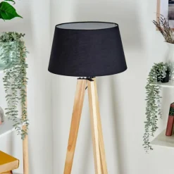 Lampes En Tissu-hofstein Bassagoda Lampadaire Écru, 1 lumière