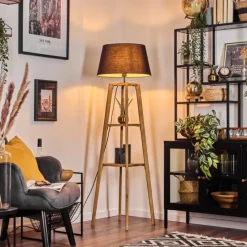 Lampes En Tissu-hofstein Bassagoda Lampadaire Écru, 1 lumière