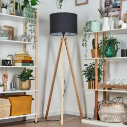 Lampes En Tissu-hofstein Bassagoda Lampadaire Écru, 1 lumière