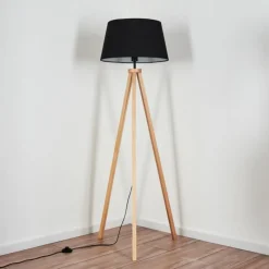 Lampes En Tissu-hofstein Bassagoda Lampadaire Écru, 1 lumière