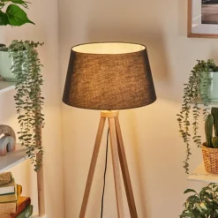 Lampes En Tissu-hofstein Bassagoda Lampadaire Écru, 1 lumière