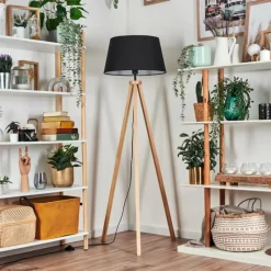 Lampes En Tissu-hofstein Bassagoda Lampadaire Écru, 1 lumière