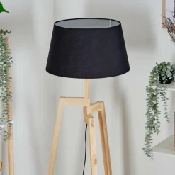 Lampes En Tissu-hofstein Bassagoda Lampadaire Écru, 1 lumière