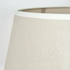 Lampes En Tissu-hofstein Bassagoda Lampadaire Écru, 1 lumière