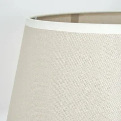 Lampes En Tissu-hofstein Bassagoda Lampadaire Écru, 1 lumière