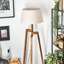 Lampes En Tissu-hofstein Bassagoda Lampadaire Écru, 1 lumière