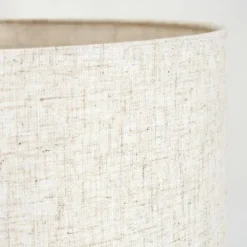 Lampes En Tissu-hofstein Bassagoda Lampadaire Écru, Noir, 1 lumière