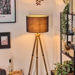 Lampes En Tissu-hofstein Bassagoda Lampadaire Écru, 1 lumière