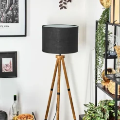 Lampes En Tissu-hofstein Bassagoda Lampadaire Écru, 1 lumière