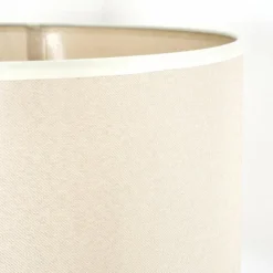 Lampes En Tissu-hofstein Bassagoda Lampadaire Écru, 1 lumière