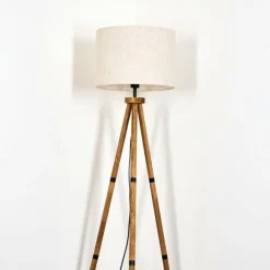 Lampes En Tissu-hofstein Bassagoda Lampadaire Écru, 1 lumière