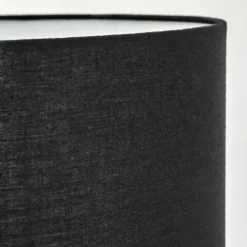 Lampes En Tissu-hofstein Bassagoda Lampadaire Écru, Noir, 1 lumière