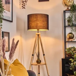 Lampes En Tissu-hofstein Bassagoda Lampadaire Écru, 1 lumière