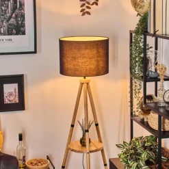 Lampes En Tissu-hofstein Bassagoda Lampadaire Écru, 1 lumière