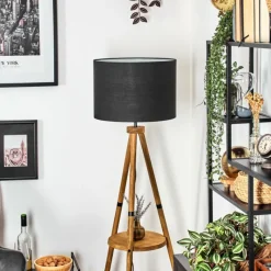 Lampes En Tissu-hofstein Bassagoda Lampadaire Écru, 1 lumière