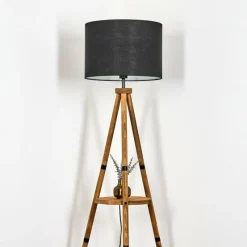 Lampes En Tissu-hofstein Bassagoda Lampadaire Écru, 1 lumière