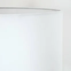 Lampes En Tissu-hofstein Bassagoda Lampadaire Écru, Noir, 1 lumière