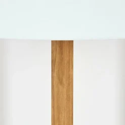 Lampes En Tissu-hofstein Bassagoda Lampadaire Écru, Noir, 1 lumière