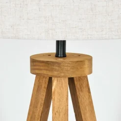 Lampes En Tissu-hofstein Bassagoda Lampadaire Écru, 1 lumière