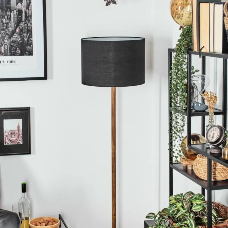 Lampes En Tissu-hofstein Bassagoda Lampadaire Écru, 1 lumière