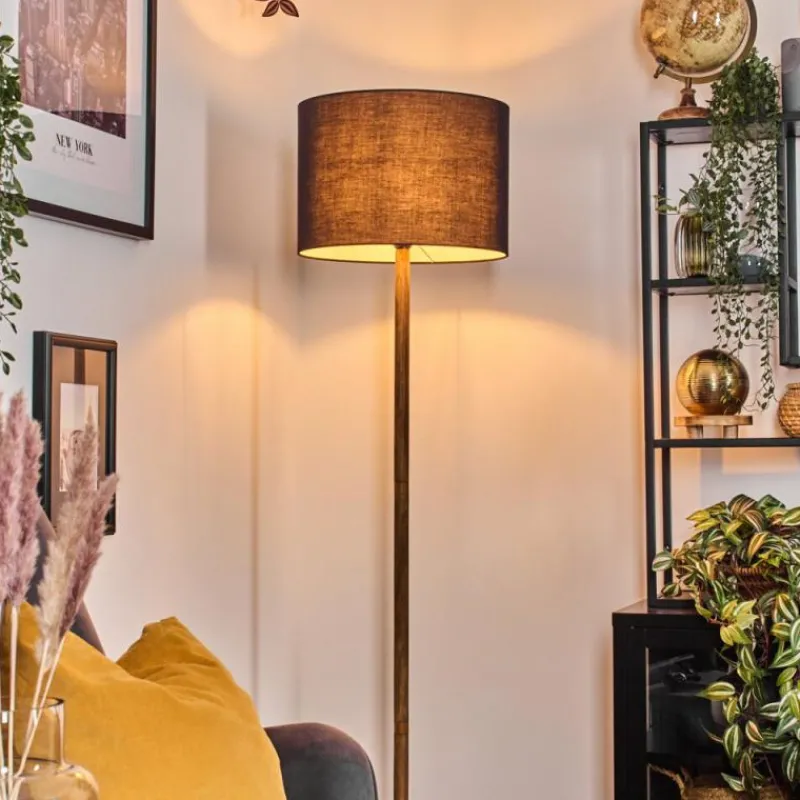 Lampes En Tissu-hofstein Bassagoda Lampadaire Écru, 1 lumière