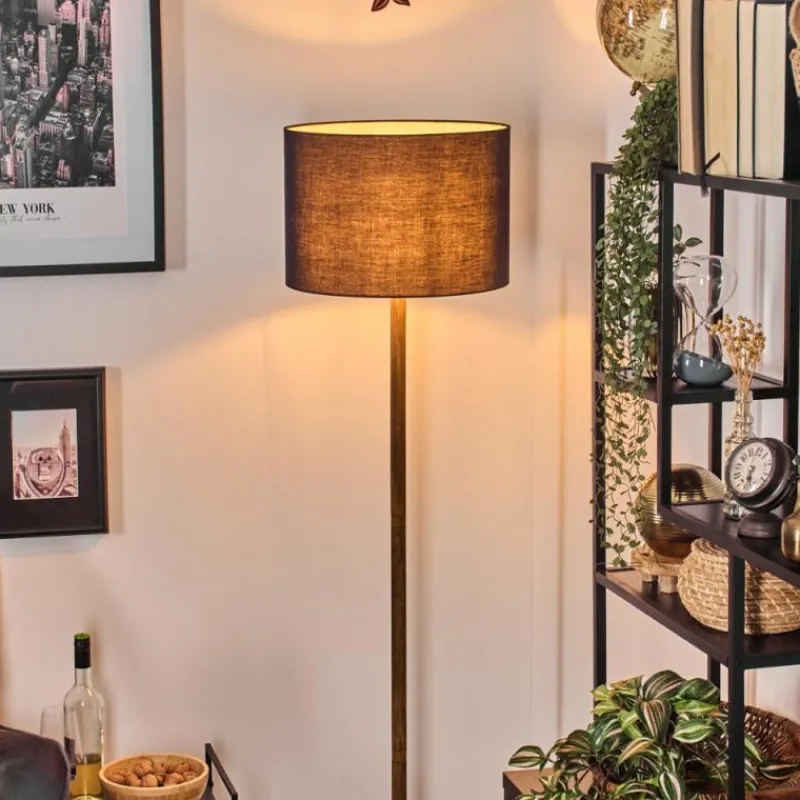 Lampes En Tissu-hofstein Bassagoda Lampadaire Écru, 1 lumière