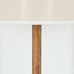 Lampes En Tissu-hofstein Bassagoda Lampadaire Écru, 1 lumière