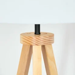 Lampes En Tissu-hofstein Bassagoda Lampadaire Écru, 1 lumière