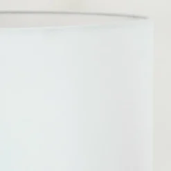 Lampes En Tissu-hofstein Bassagoda Lampadaire Écru, Noir, 1 lumière