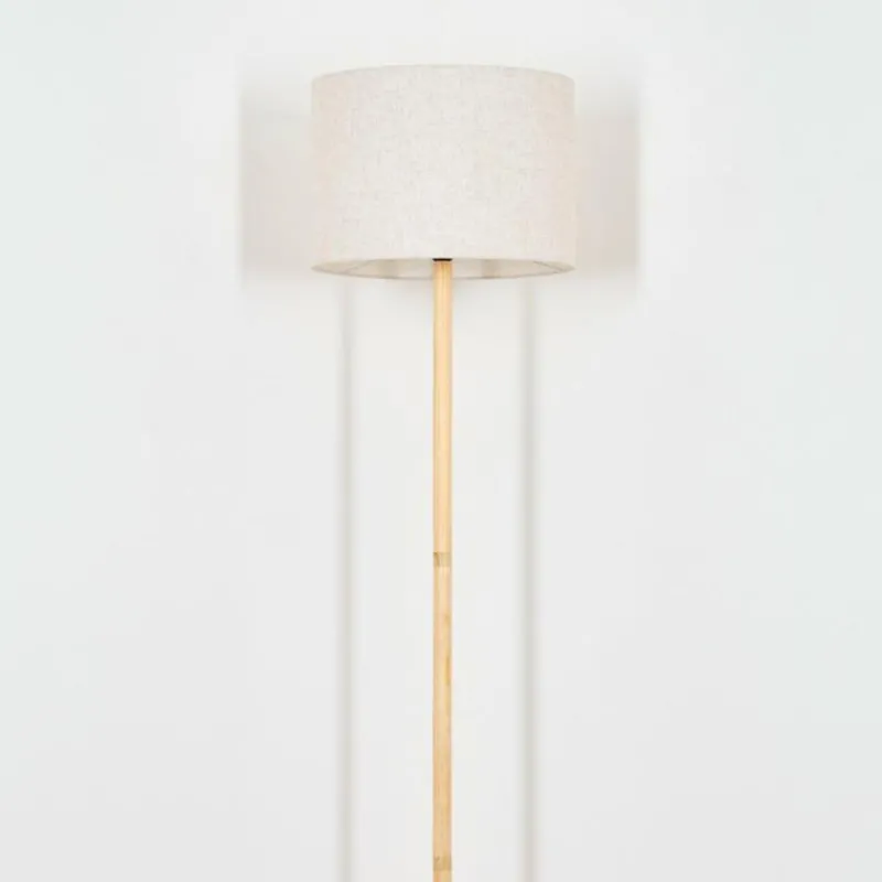 Lampes En Tissu-hofstein Bassagoda Lampadaire Écru, 1 lumière
