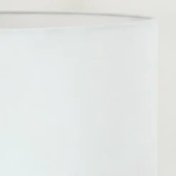 Lampes En Tissu-hofstein Bassagoda Lampadaire Écru, Noir, 1 lumière