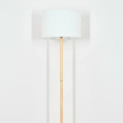 Lampes En Tissu-hofstein Bassagoda Lampadaire Écru, 1 lumière