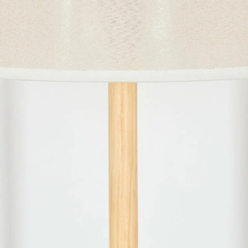 Lampes En Tissu-hofstein Bassagoda Lampadaire Écru, 1 lumière