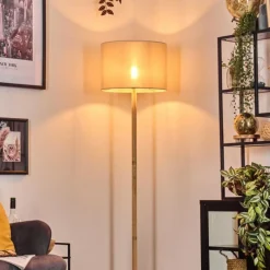 Lampes En Tissu-hofstein Bassagoda Lampadaire Écru, 1 lumière