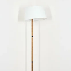 Lampes En Tissu-hofstein Bassagoda Lampadaire Écru, 1 lumière