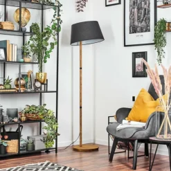 Lampes En Tissu-hofstein Bassagoda Lampadaire Écru, 1 lumière