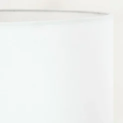 Lampes En Tissu-hofstein Bassagoda Lampadaire Écru, Noir, 1 lumière