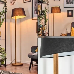 Lampes En Tissu-hofstein Bassagoda Lampadaire Écru, 1 lumière