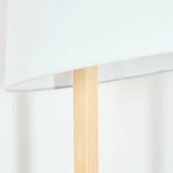 Lampes En Tissu-hofstein Bassagoda Lampadaire Écru, 1 lumière