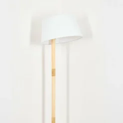 Lampes En Tissu-hofstein Bassagoda Lampadaire Écru, 1 lumière