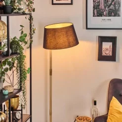 Lampes En Tissu-hofstein Bassagoda Lampadaire Écru, 1 lumière