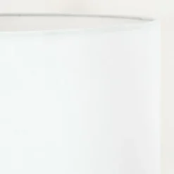 Lampes En Tissu-hofstein Bassagoda Lampadaire Écru, Noir, 1 lumière