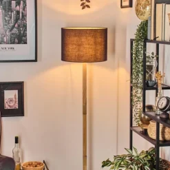 Lampes En Tissu-hofstein Bassagoda Lampadaire Écru, 1 lumière